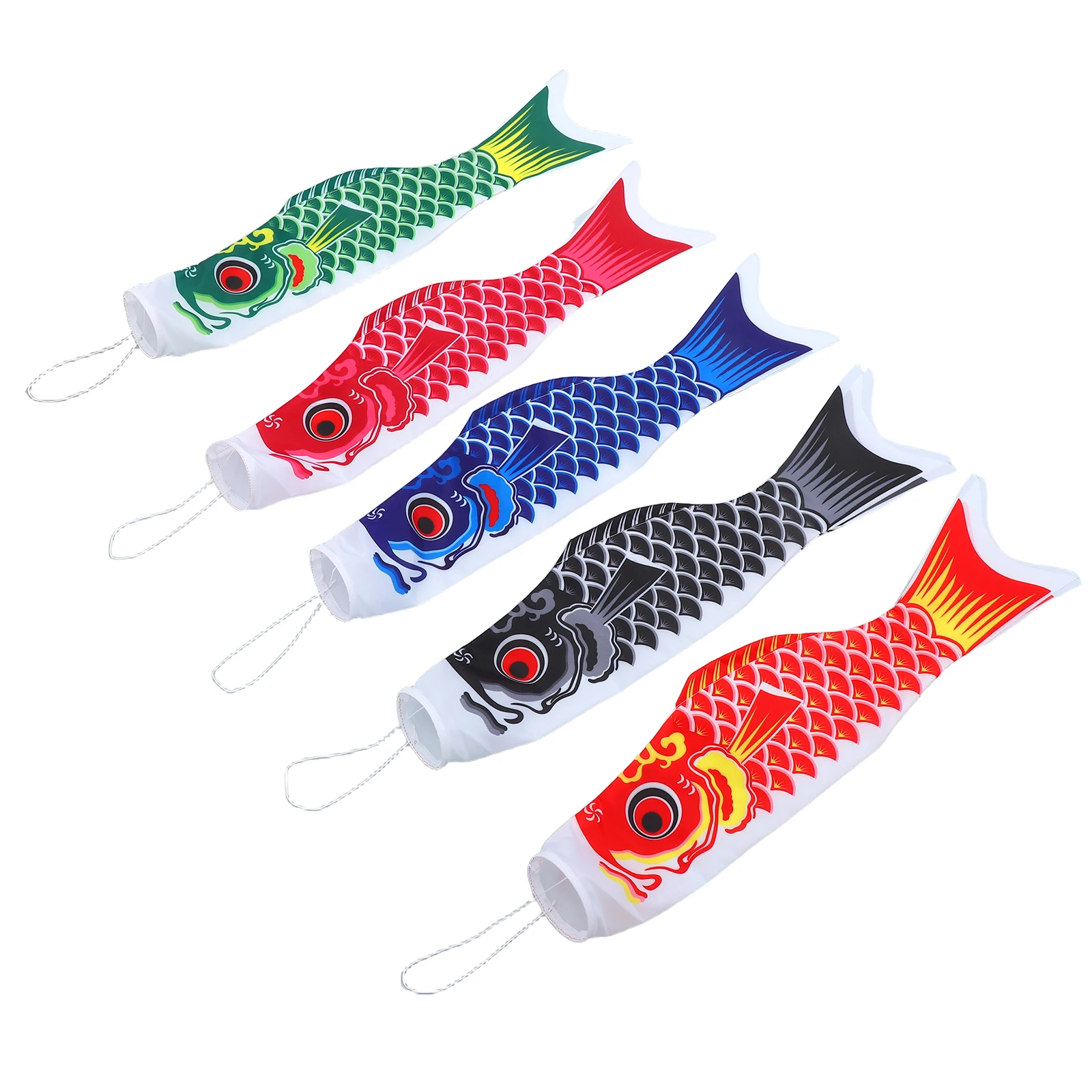 

Japanese Carp Flag 70 Cm Outdoor Durable Waterproof Koinobori Windsocks Boys Day Dragon Boat Festival Gifts Colorful Fish Flags