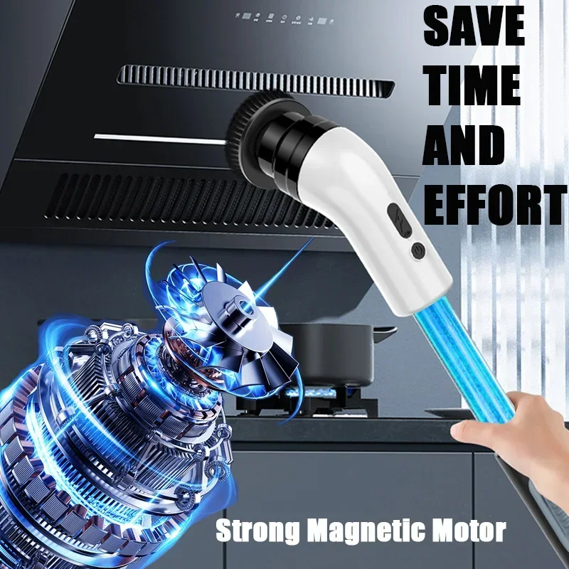 Xiaomi MIJIA 9-in-1 무선 전기 청소 브러시 ​​다기능 충전식 욕실 자동 회전 청소 기계