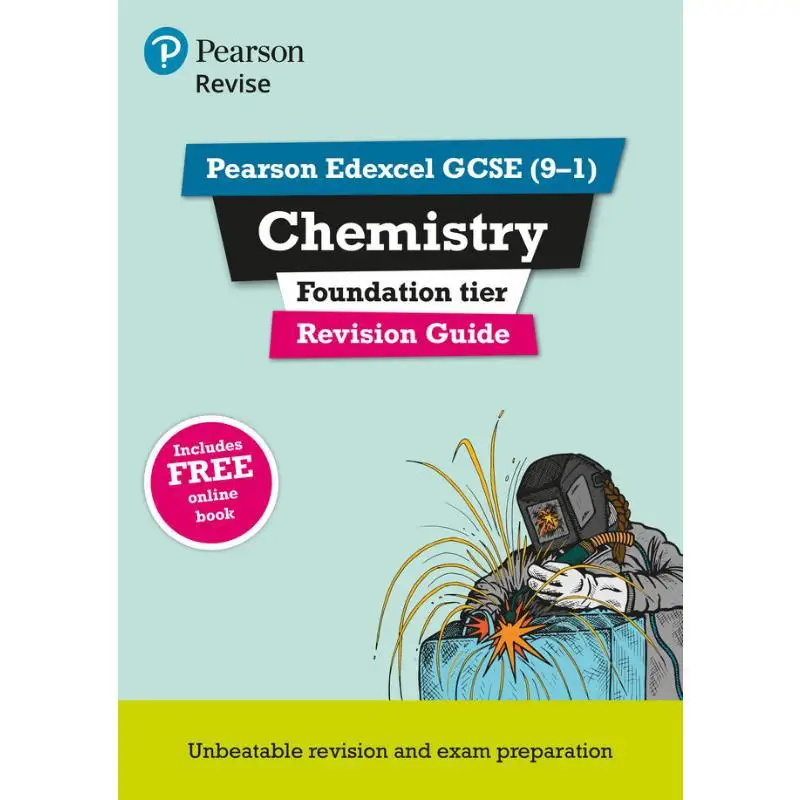 

Pearson REVISE Edexcel GCSE Chemistry Foundation Revision Guide Incl Online Revision And Quizzes For 2025 And 2026 Exams