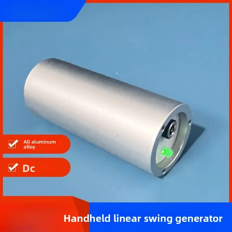 Handheld linear shaking generator, hand cranked vibration power generation, low-frequency high amplitude power generation