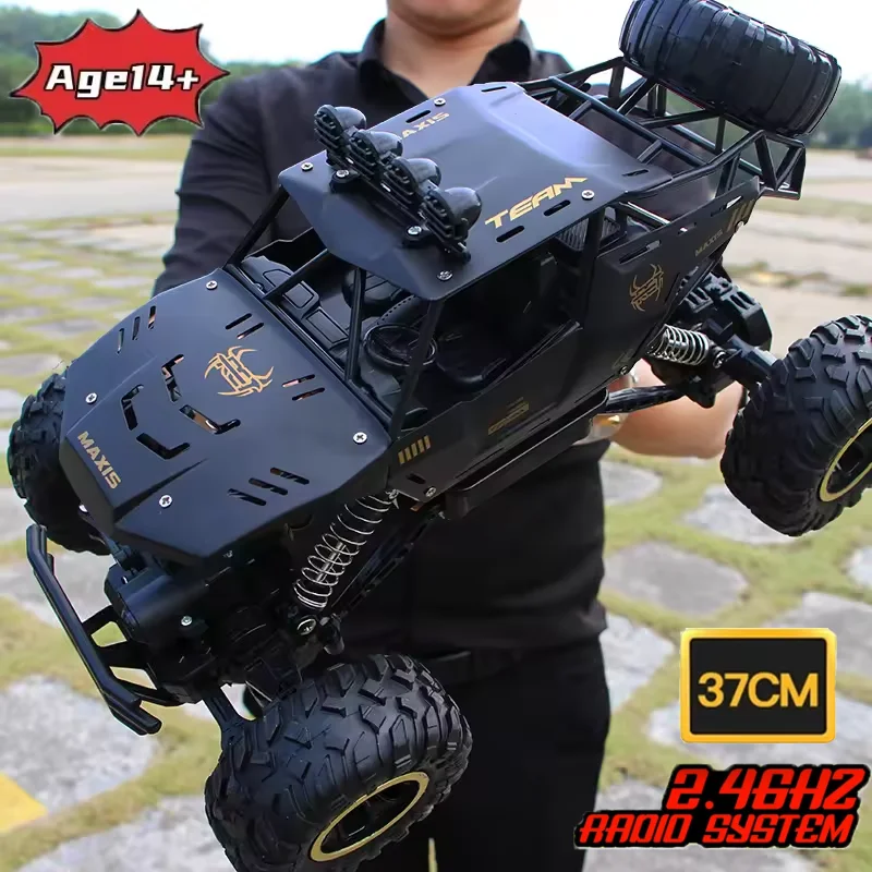 New 4WD 1:12 All-Terrain Remote-Controlled Racing Car Electric Off-Road Vehicle Speed 30 Kilometer Boy Toy for Children RC Drift