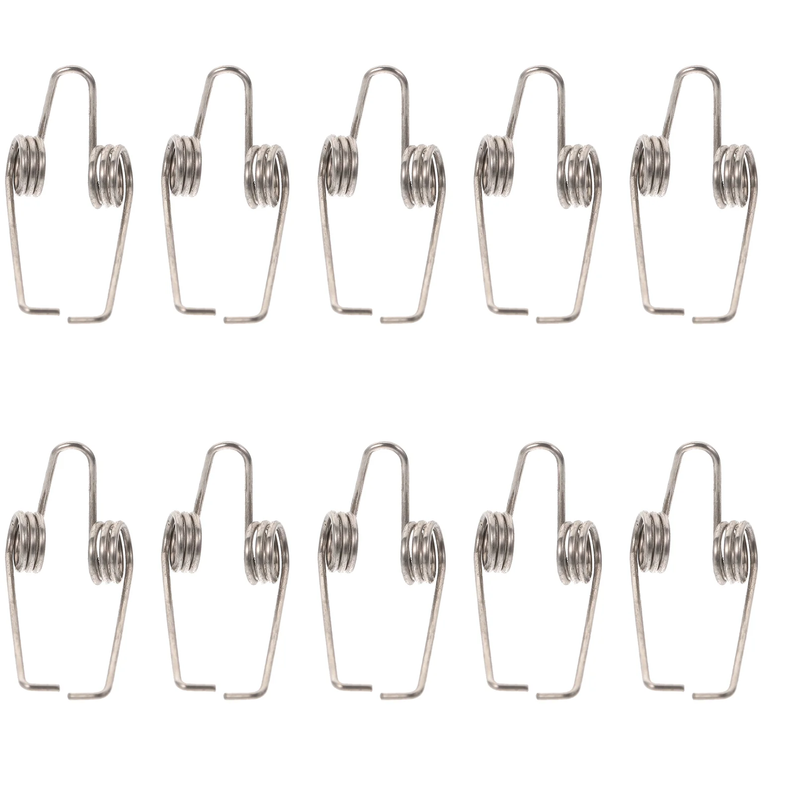 

10 Pcs Water Key Spring Trumpet Watergate Parts Instruments Drain Clique Replacements Draining Springs Mountings