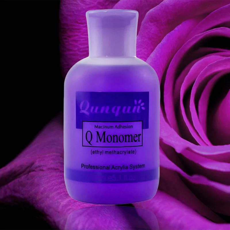 150Ml Professionele Nagellak Monomeer Acryl Nail Liquid Crystal Vloeibare Paars Schoonheid Vloeistof