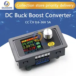 XYS3580 DC DC Buck Boost Converter CC CV 0.6-36V 5A Power Module Adjustable Regulated laboratory power supply variable