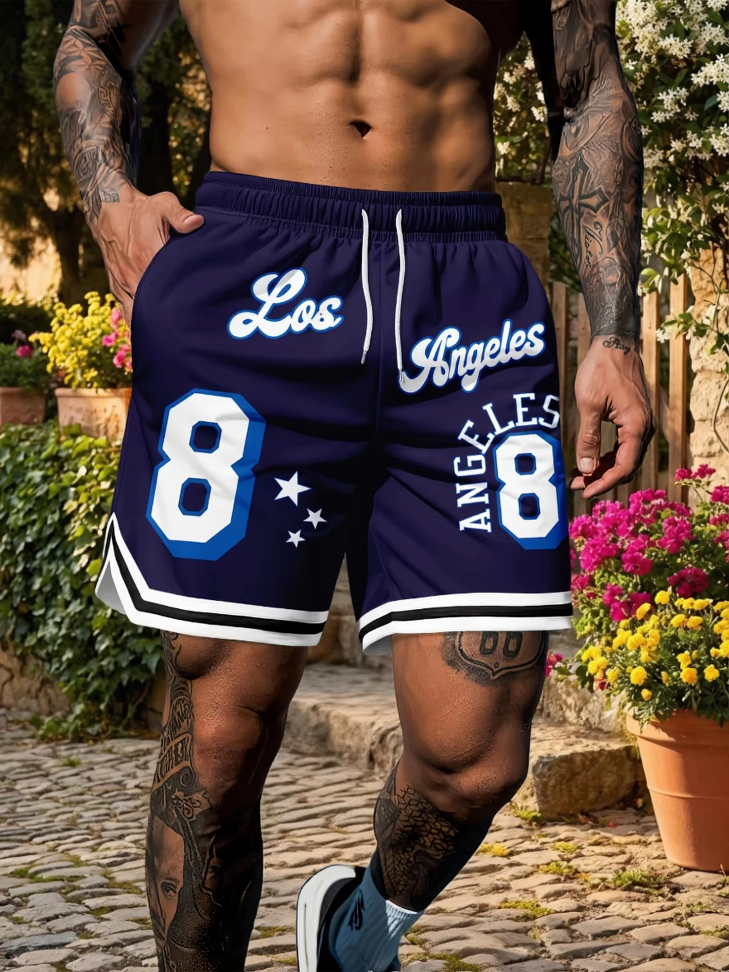 2026 Summer New Product Bestseller Fashion New Style Men's 3D Print Beach Shorts Y2K Oversized Casual Pants Suitable