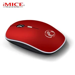 iMice Wireless Mouse Computer Mouse 1600 DPI Ergonomic Mause Sound USB PC Mice Mute Wireless Mice for Laptop