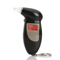 Handheld Digital LCD Alcohol Breath Tester Breathalyzer Analyzer Detector With Audible Alert Breathalyzer Analyzer Test