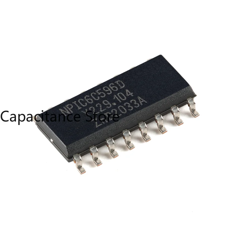 10PCS Original NPIC6C596D-Q100,11 SOIC-16 Power Logic 8-bit Shift Register Open Drain Output