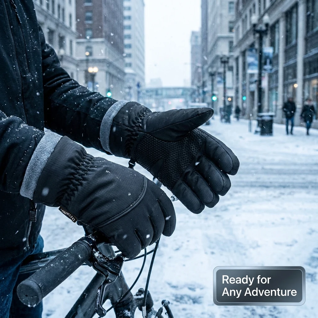 Running Gear In Winter - Sarung Tangan Ski TRALOW Tahan Air