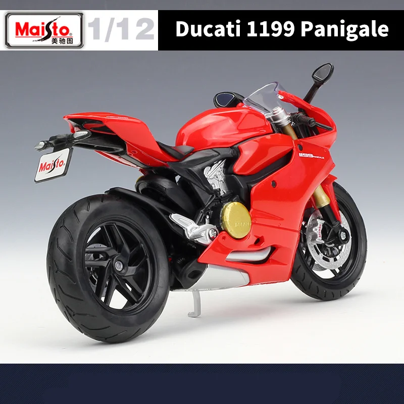 Maisto 1:12 DUCATI 1199 Panigale Alloy Sports Motorcycle Model Diecasts Metal Street Racing Motorcycle Model Childrens Toys Gift