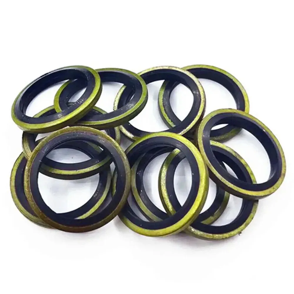 150 قطعة المستعبدين ختم حلقة لإحكام الإغلاق مجموعة متنوعة النفط استنزاف المسمار مجتمعة غسالة مجموعة الختم M6 M8 M10 M12 M14 M16 M18 M20 M22