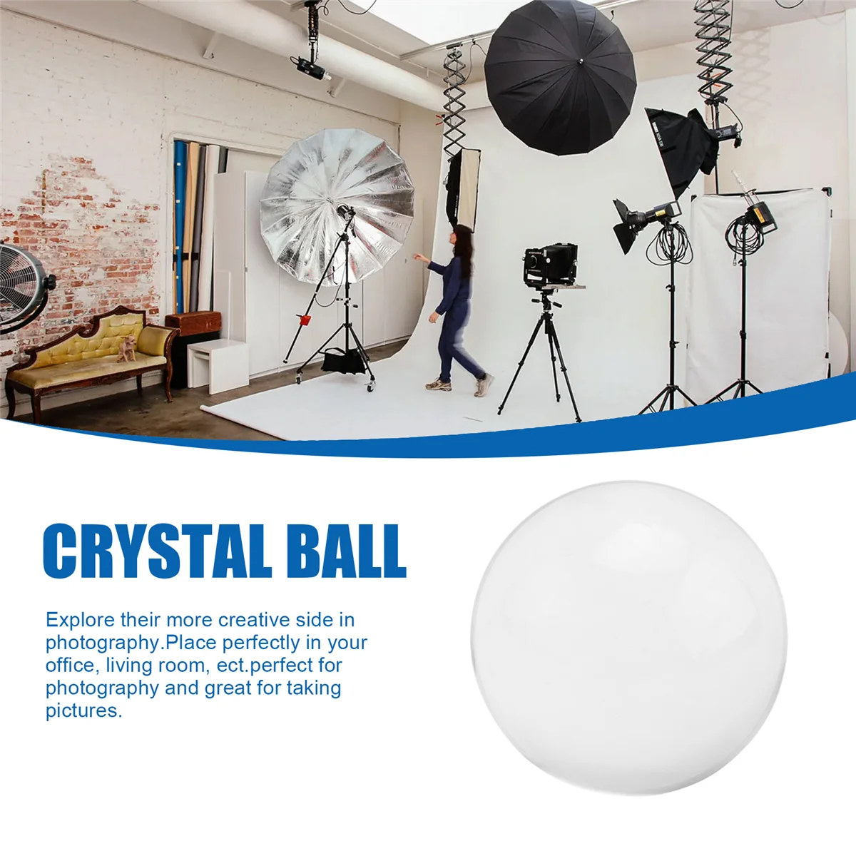 

НОВЫЙ прозрачный цветной стеклянный хрустальный шар, целебная сфера, реквизит для фотосъемки, шар, декор 40 мм