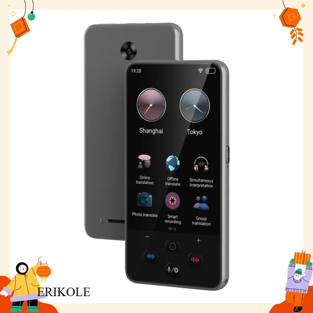 S85 Pro intelligent translation machine 138 language intelligent recording 19 offline real-time chat GPT AI voice photo translat