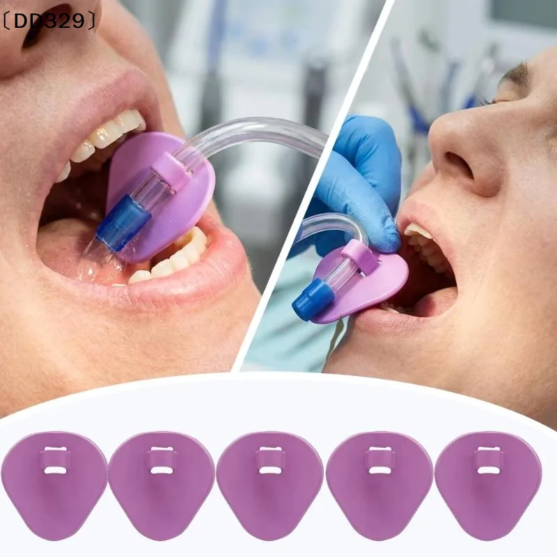 1 Piece/10 Pieces/50 Pieces Autoclavable Dental Suction Tube Holder, Oral Care Tool, Saliva Outlet, Hve Tube Locator〔DD329〕