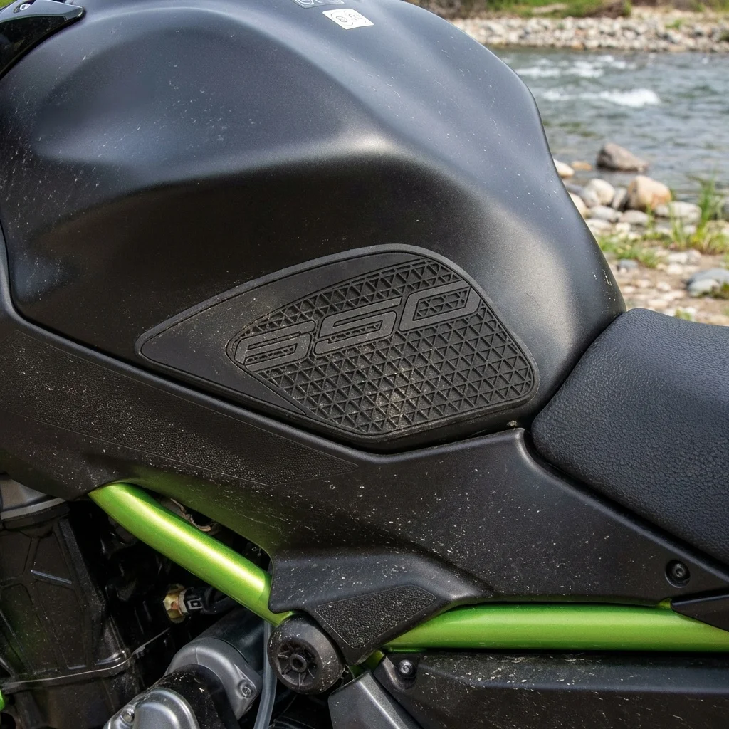 

For Kawasaki Ninja 650 2017-2025 Motorcycle Side Tank Pad Protection Knee Grips