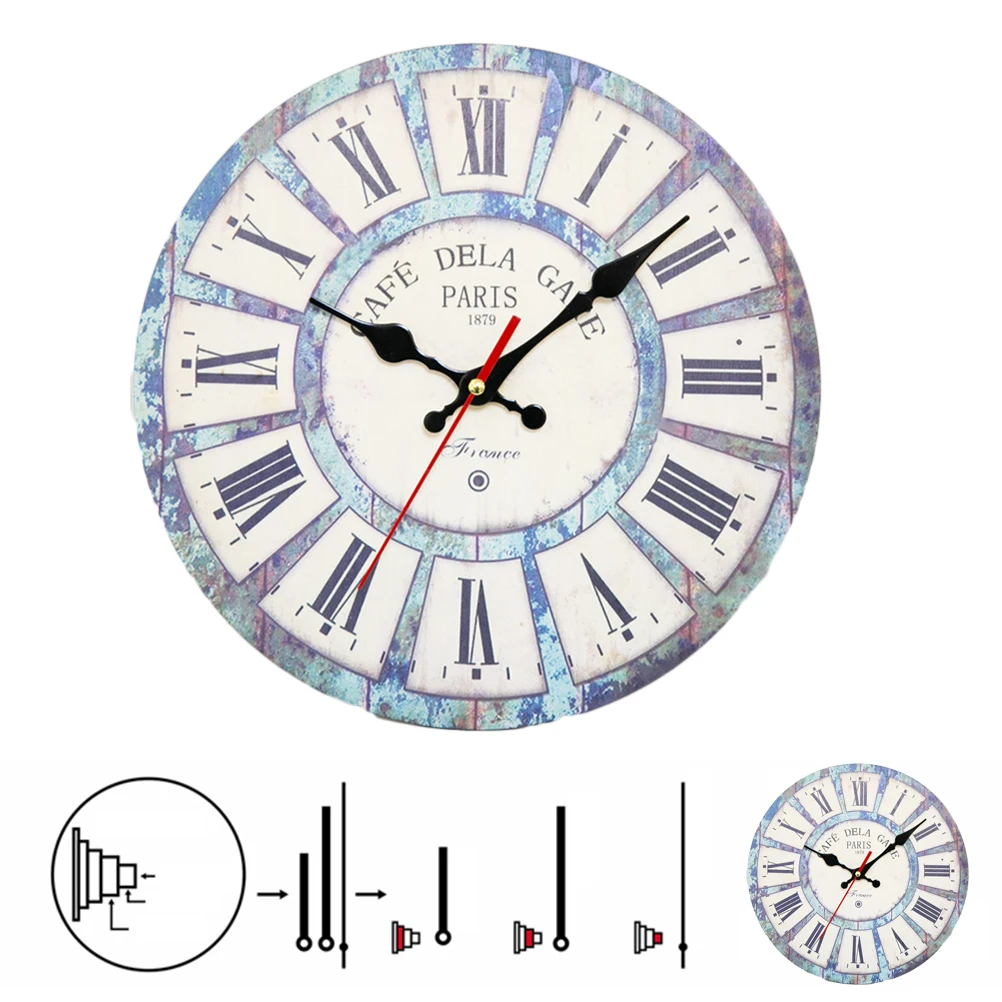 

Silent Wall Clock Acrylic Decor Bedroom Living Room Kitchen Office Silent Hanging Clock Decorative Wall