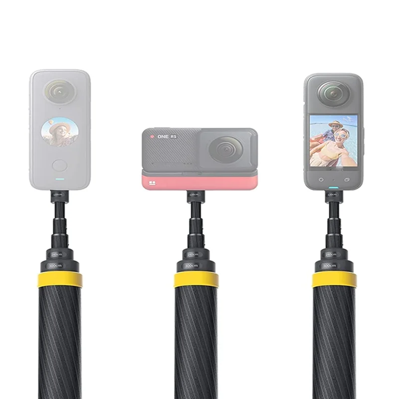 【Exclusive!】Insta360 X5  9.8Ft Extended Edition Selfie Stick For X4,X3 ONE RS,ONE X2,ONE R,ONE X,ONE Action Camera
