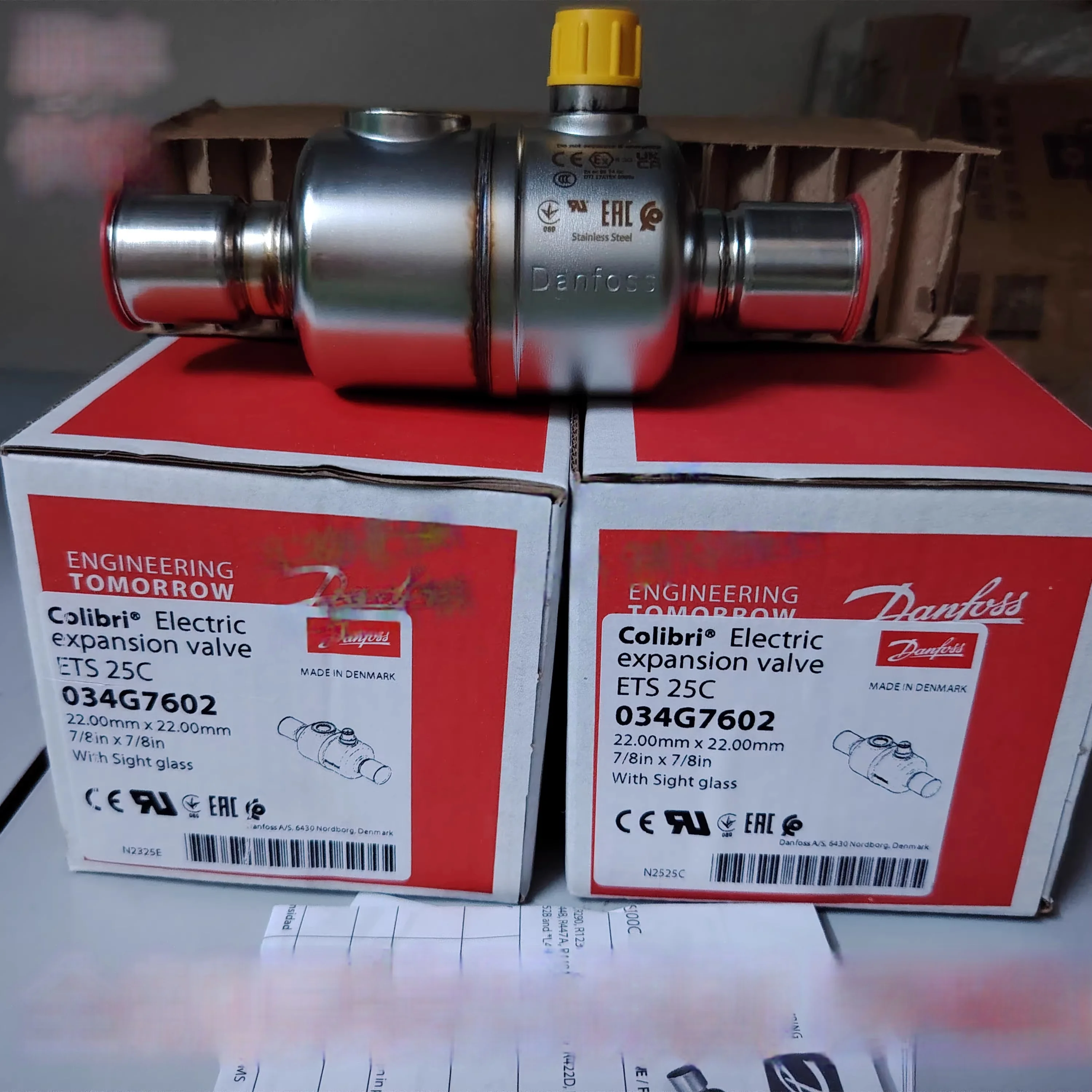 New for Danfoss expansion valve ETS25 (034G4203)  ETS25C (034G7602) connecting cable: 034G7073, 034G7074, 034G2323
