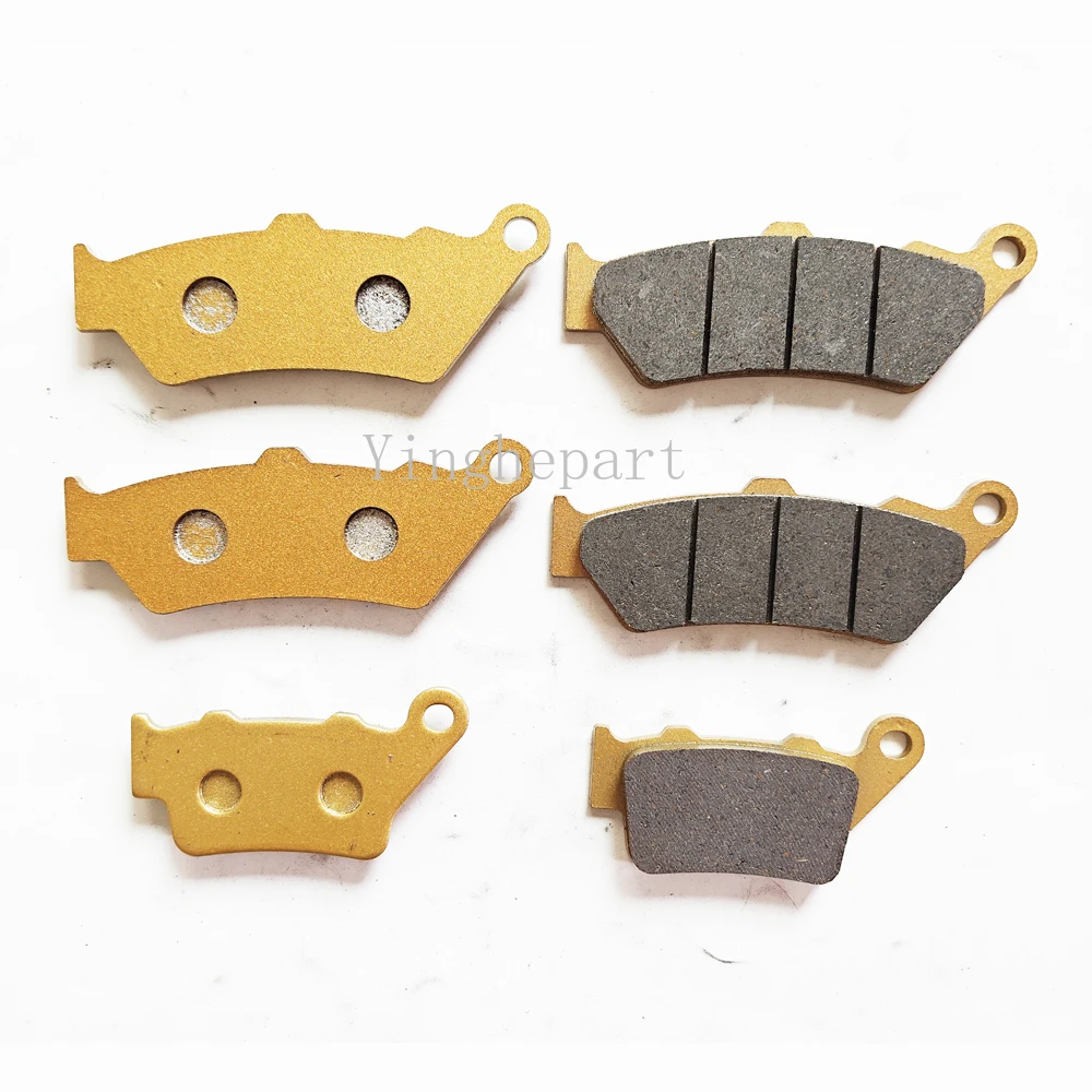 Motorcycle Front Rear Brake Pads For Gaokin Flame500 Flame 500 GK500-2