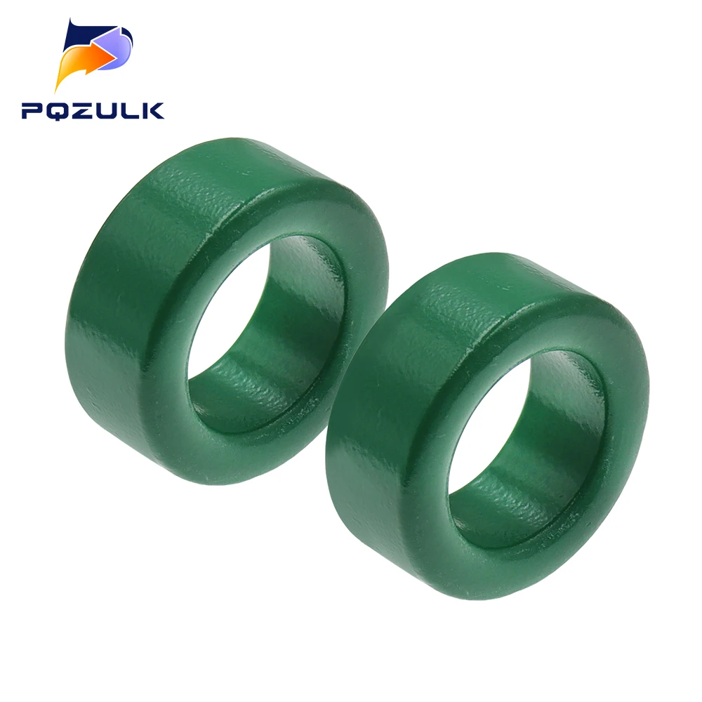 2PCS 36x23x15mm Green Iron Toroid Ferrite Core Used Widely in Inductors Power Transformers Welding Transformers