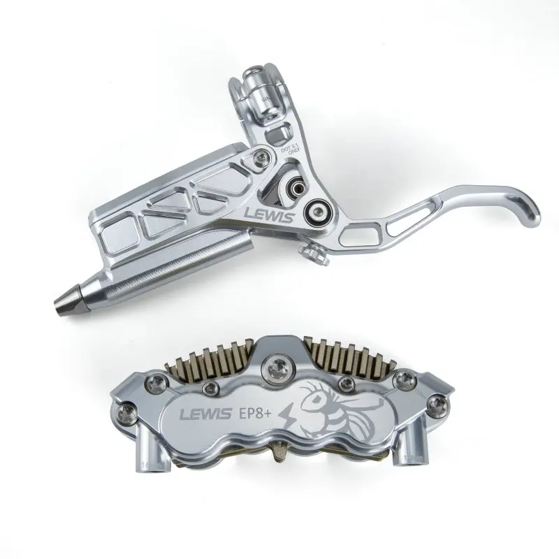 Freno de disco hidráulico Lewis EP8+ Cilindro axial de 8 pistones para Surron Light Bee