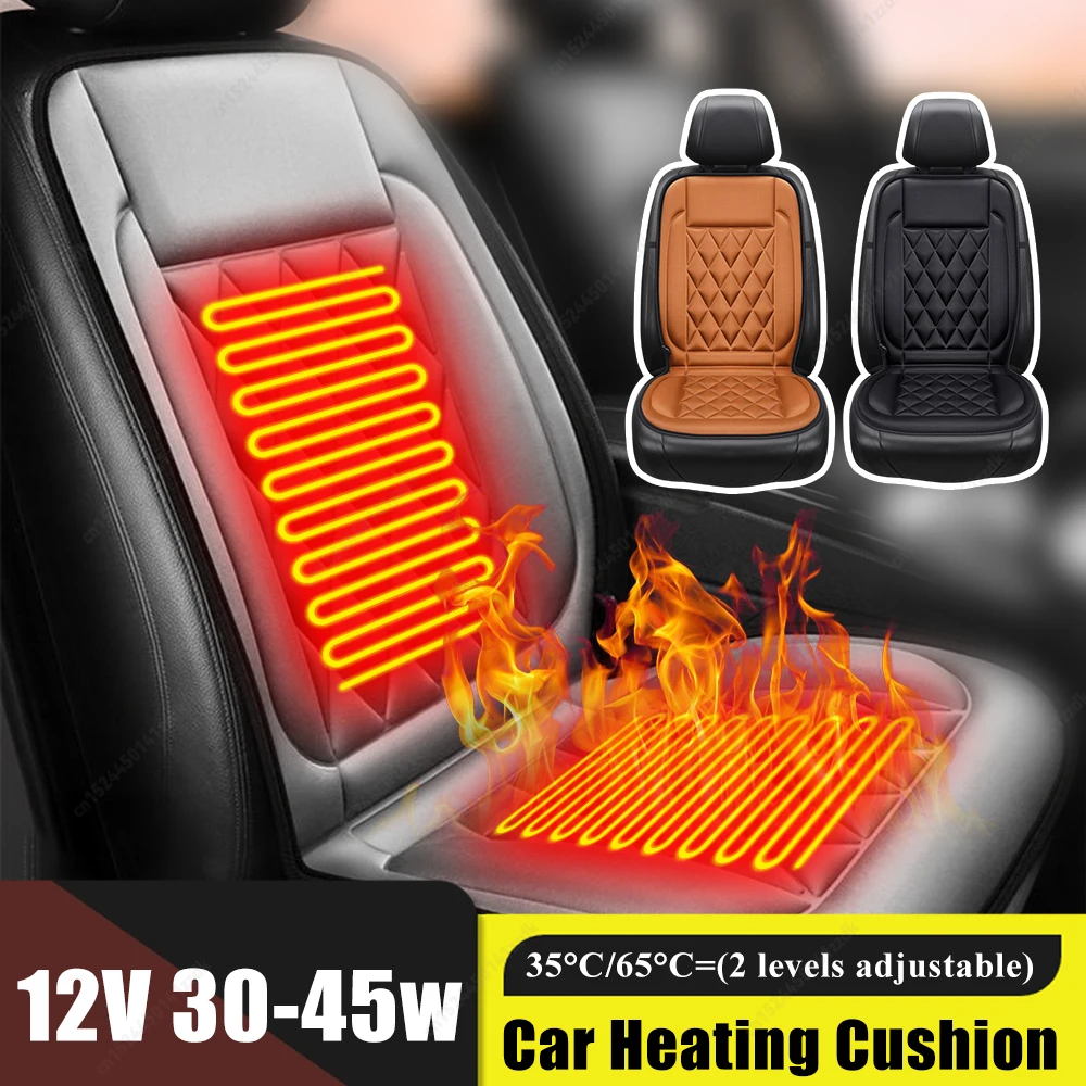 

12V Electric Seat Heater Winter Household Cushion Heated Car Seat Cushion Cover Hot Keep Warm Heating Seat Cushion for Universal
