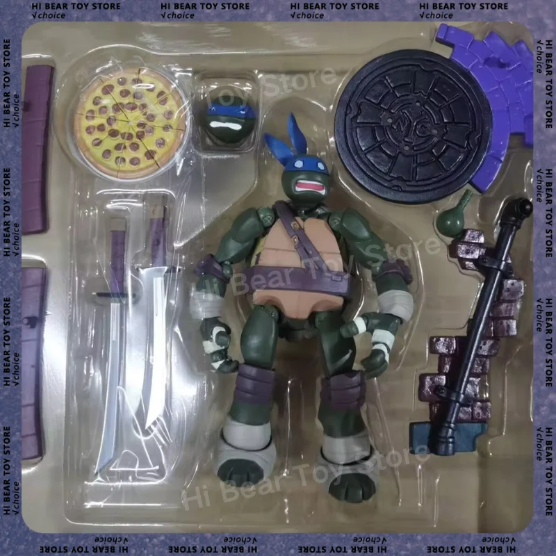 Genuine Teenage Mutant Ninja Turtles Leonardo Raphael Mikey Donatello 1991 Film Edition: Limited Reprint Collect Figurines