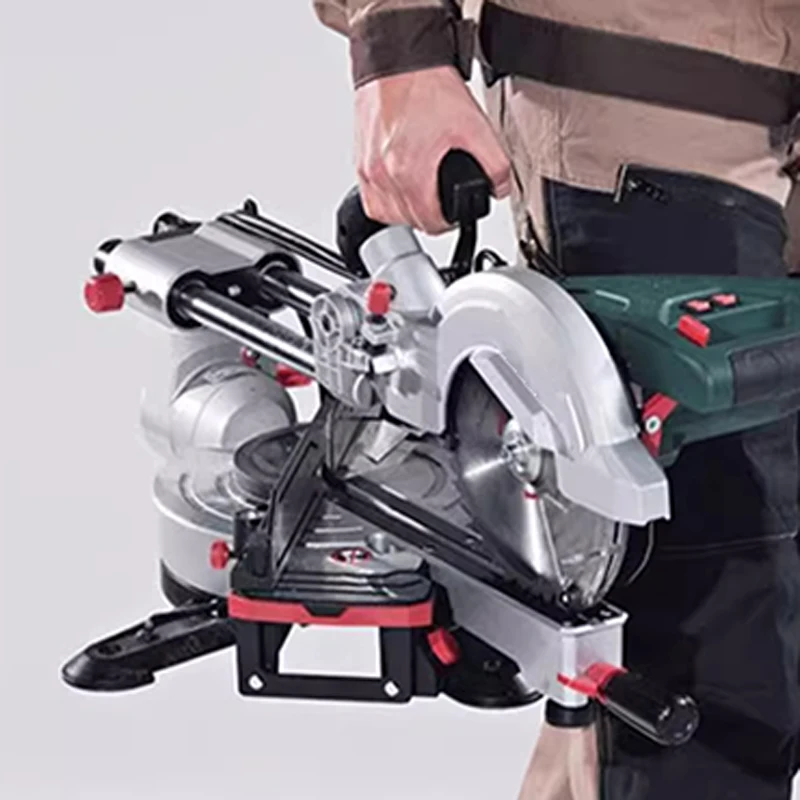 

Прецизионный резак для алюминиевого профиля, многофункциональная настольная пила, 10-дюймовый станок для резки скосом, модель KGS254M