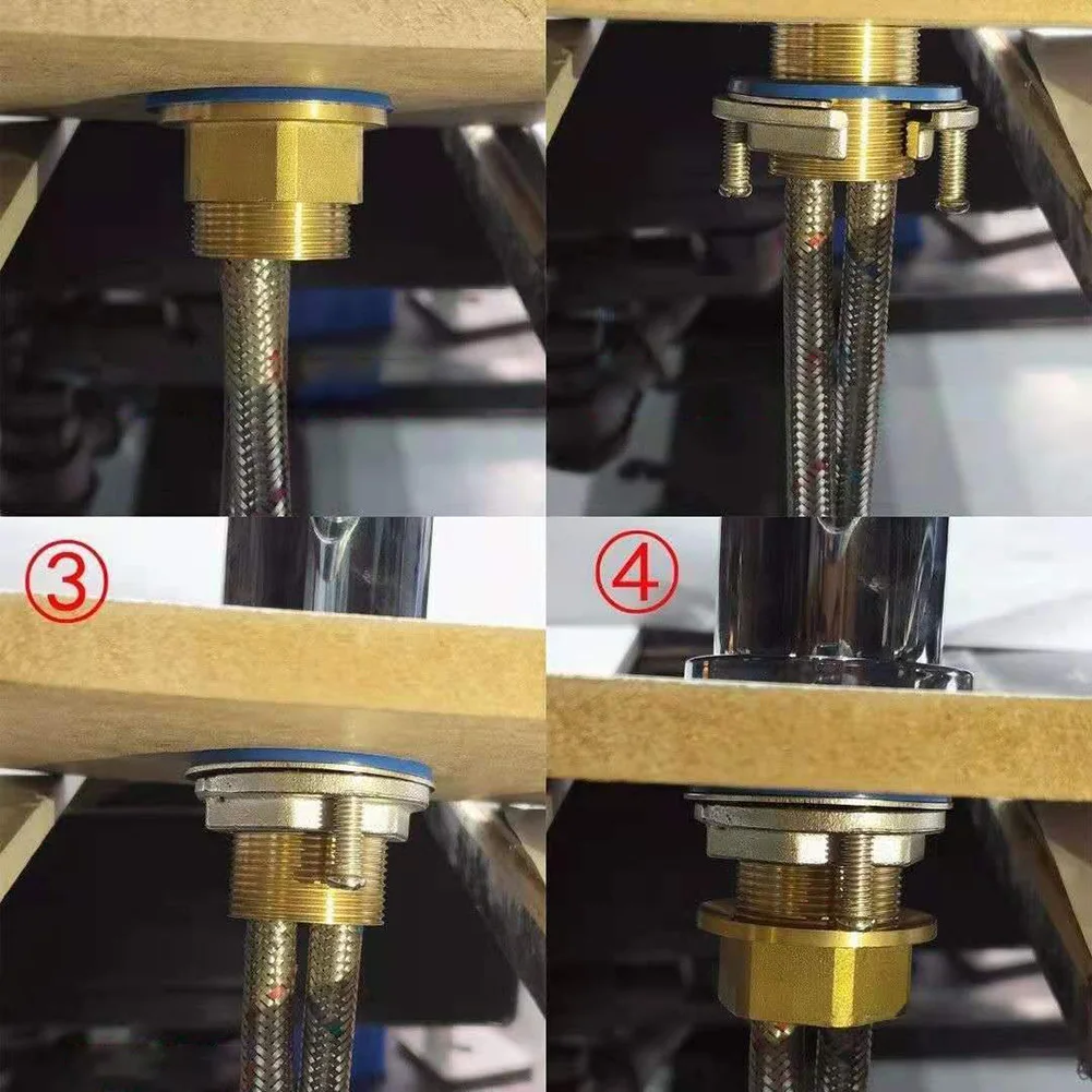 Kitchen And Bathroom Pipe Anti-loosening Nut Fastener Installation Accessories Home Improvement Hardware Parts