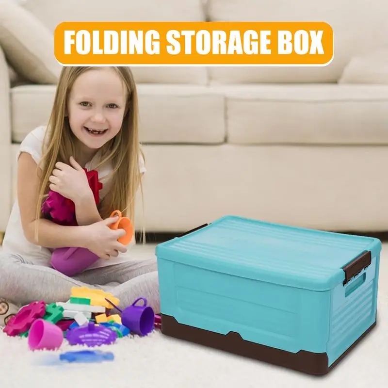 

Storage Containers With Lids Portable Stackable Utility Crates Large Storage Containers Closet Organizer Toy Clothes Storage Box