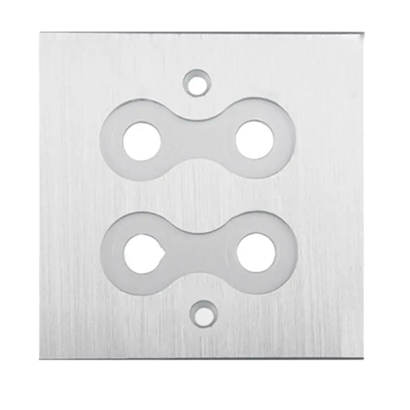 -[A51I Digital]Connector Banana Wall Plate Banana Plug Binding Post Wall Plate For Home Theater