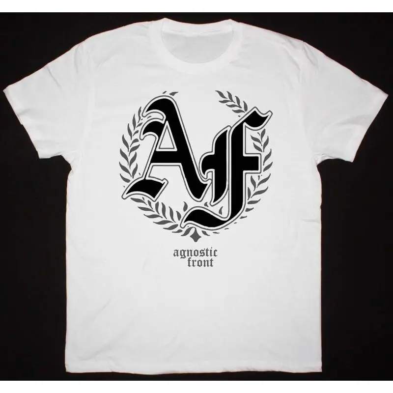 Merry Christmas Agnostic Front Full Size White T Shirt