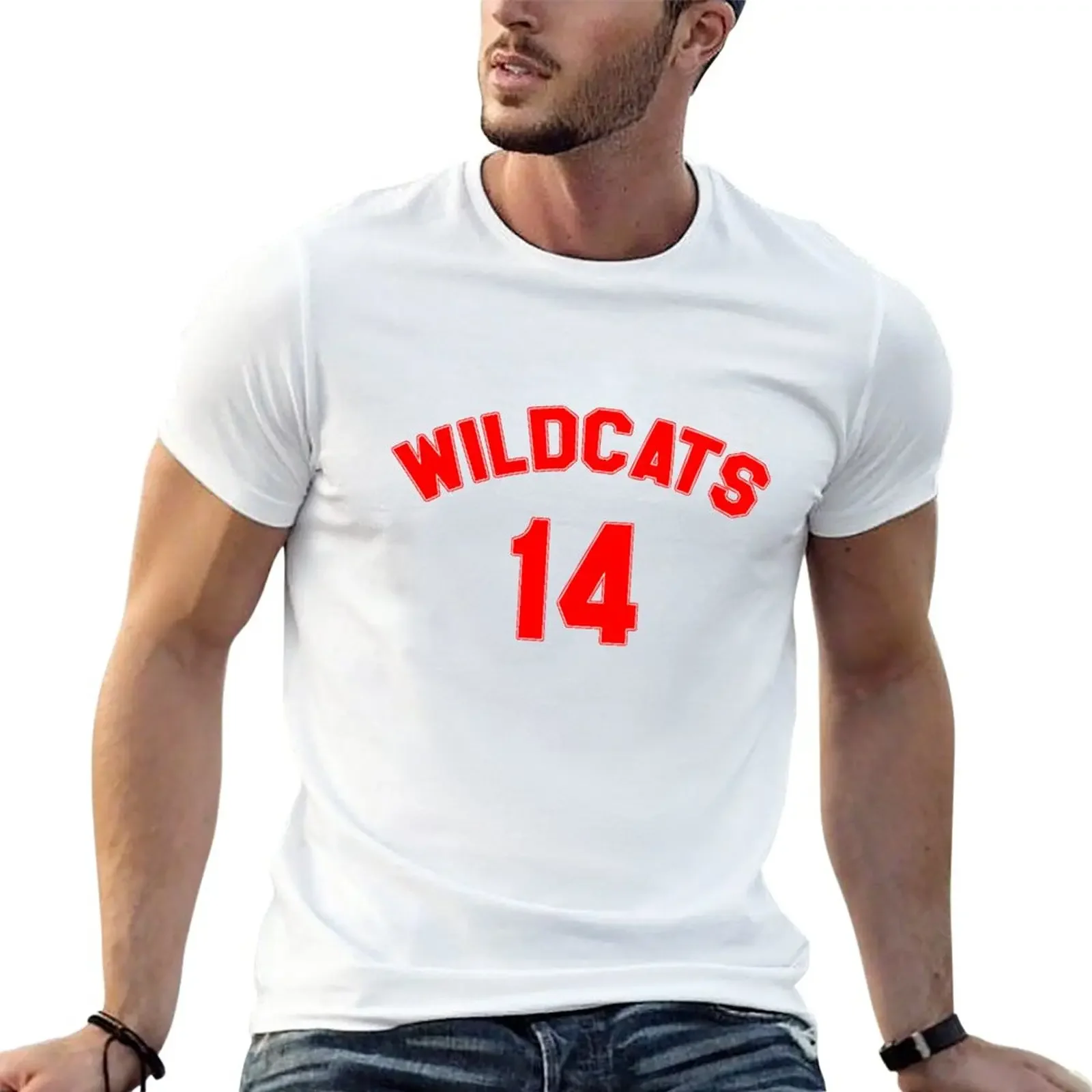 

wildcats 14 T-Shirt funnys hippie clothes blanks mens t shirts casual stylish