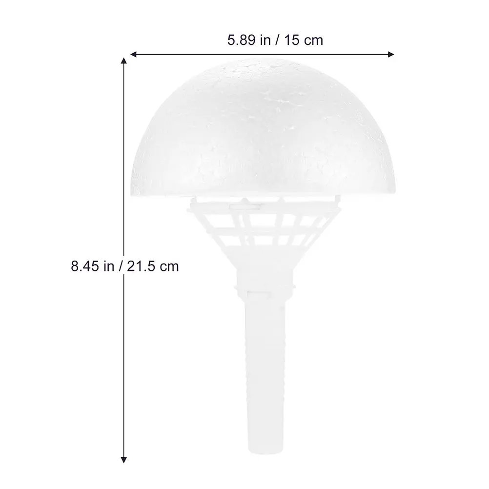 2Sets Foam Bouquet Holders Compact Lightweight Bride Floral Handle Wedding Bouquet Holder Anniversary Party Flower Supports