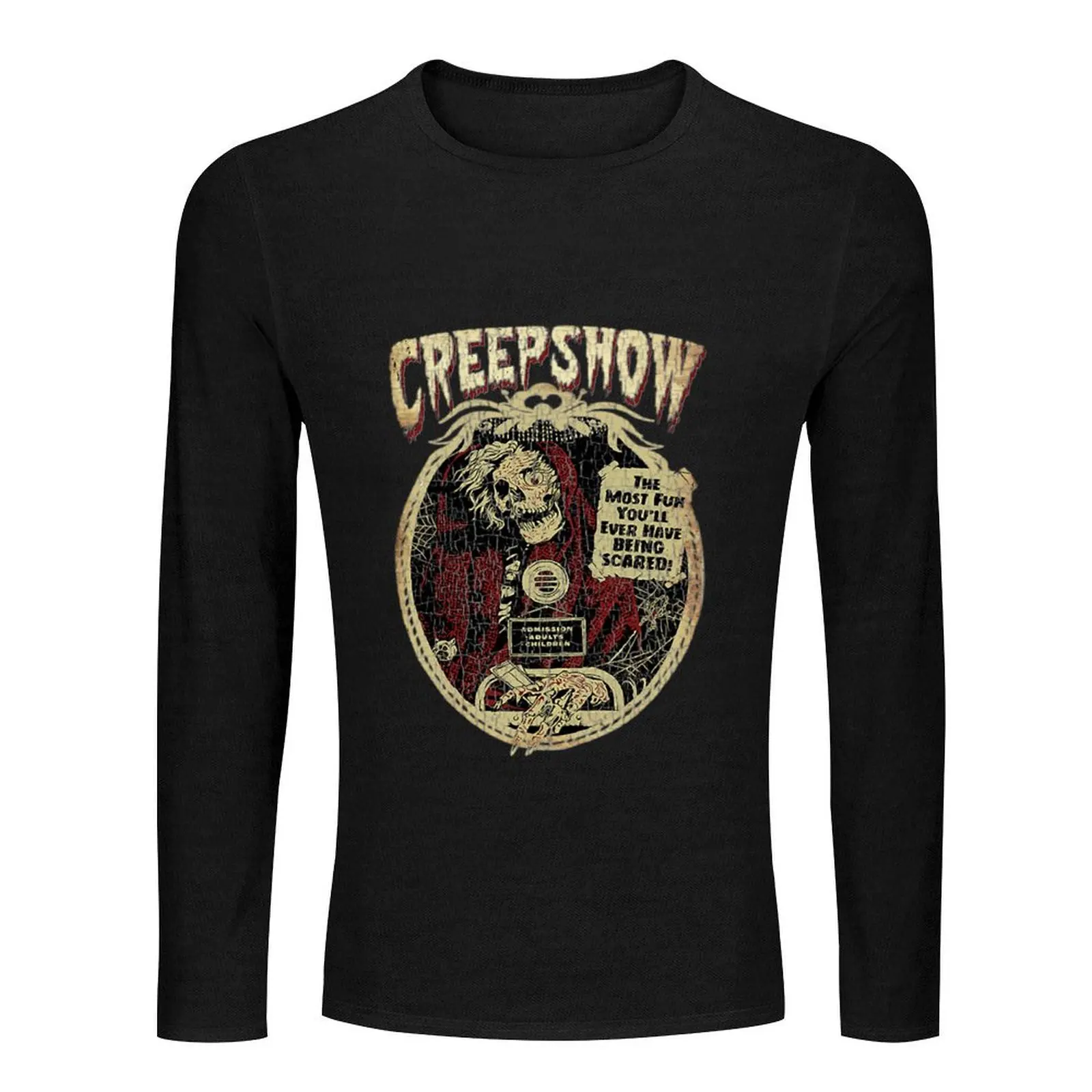 Creepshow Long T-Shirt anime clothes vintage t shirt black t shirts sweat shirts men t shirt