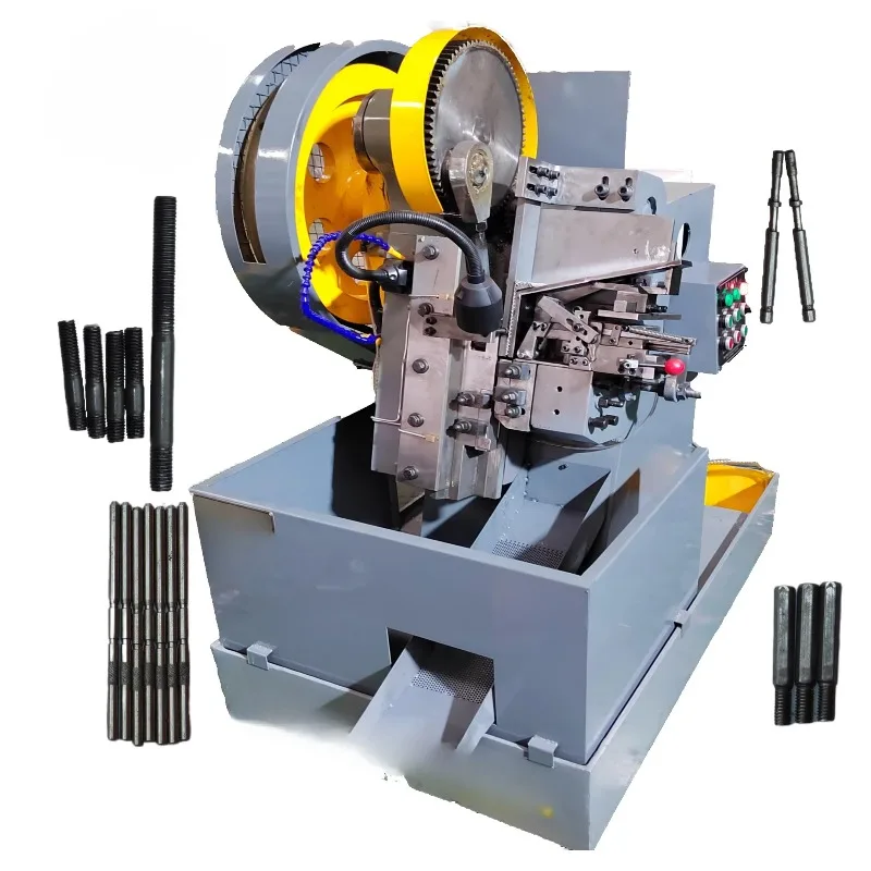Thread Rolling Machine for Rebar Steel Bar Threading Equipment Automatic 3 Phase 380V Construction Industry
