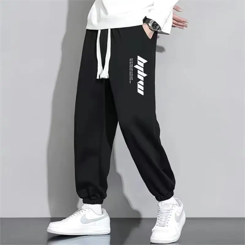 

Летние повседневные свободные мужские спортивные брюки, тонкая версия, молодежные молодежные брюки-карго с низкой талией, дышащие спортивные штаны с карманами