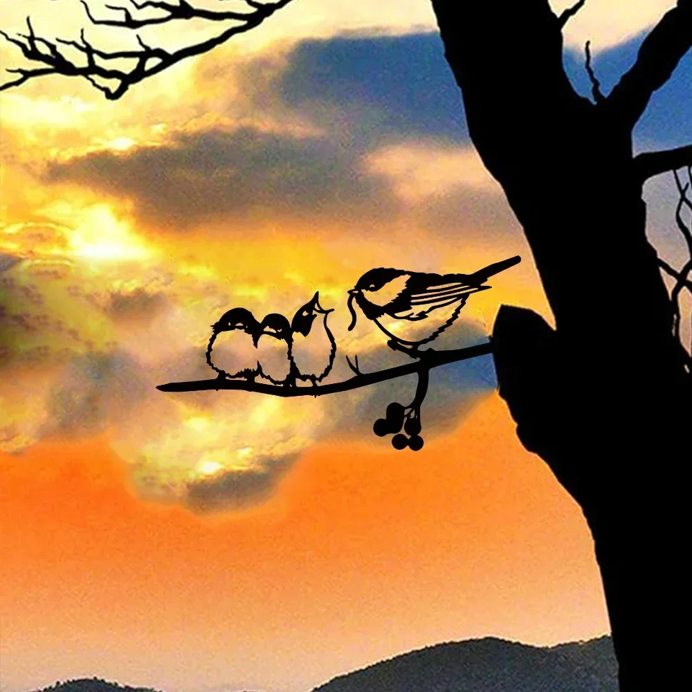 Металлические Садовые Декоративные Чехлы — Железная Кормушка Эльфа Для Строительства Птиц И Жуков — Ландшафтное Искусство И Н...