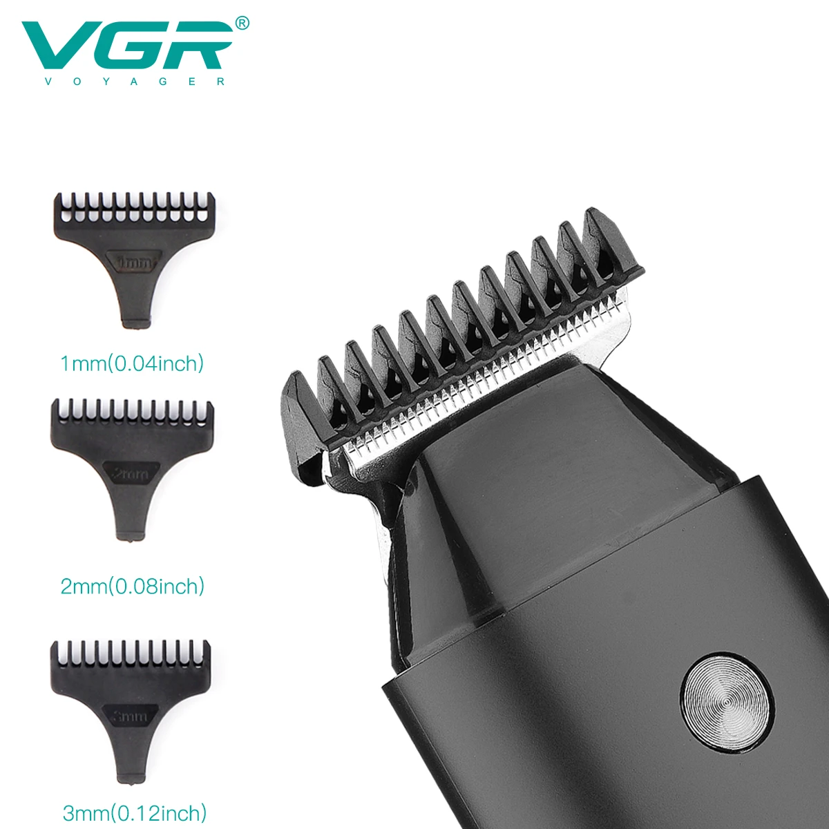 VGR Mini Hair Clipper Professional Zero Cutting Machine Electric Cordless Beard Trimmer Rechargeable Hair Trimmer for Men V-932