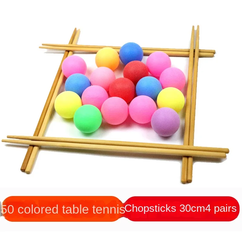 Chopsticks Clip Ball Ping Pong Sports Game Props Group Building Expansion Indoor Outdoor Activity Equipment