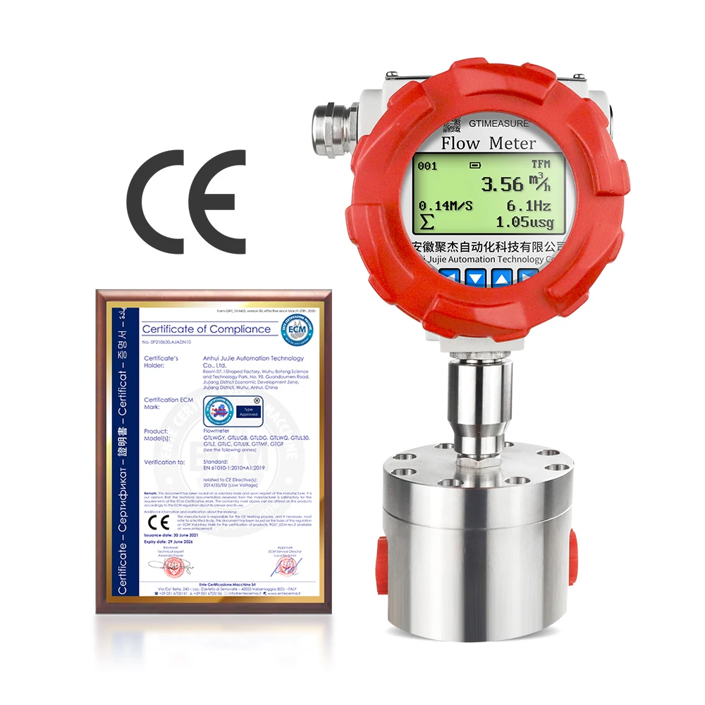 Micro Gear Flow Meter Small flow PD Flow Meter for Water Oil Grease Digital Oval Gear Flowmeter