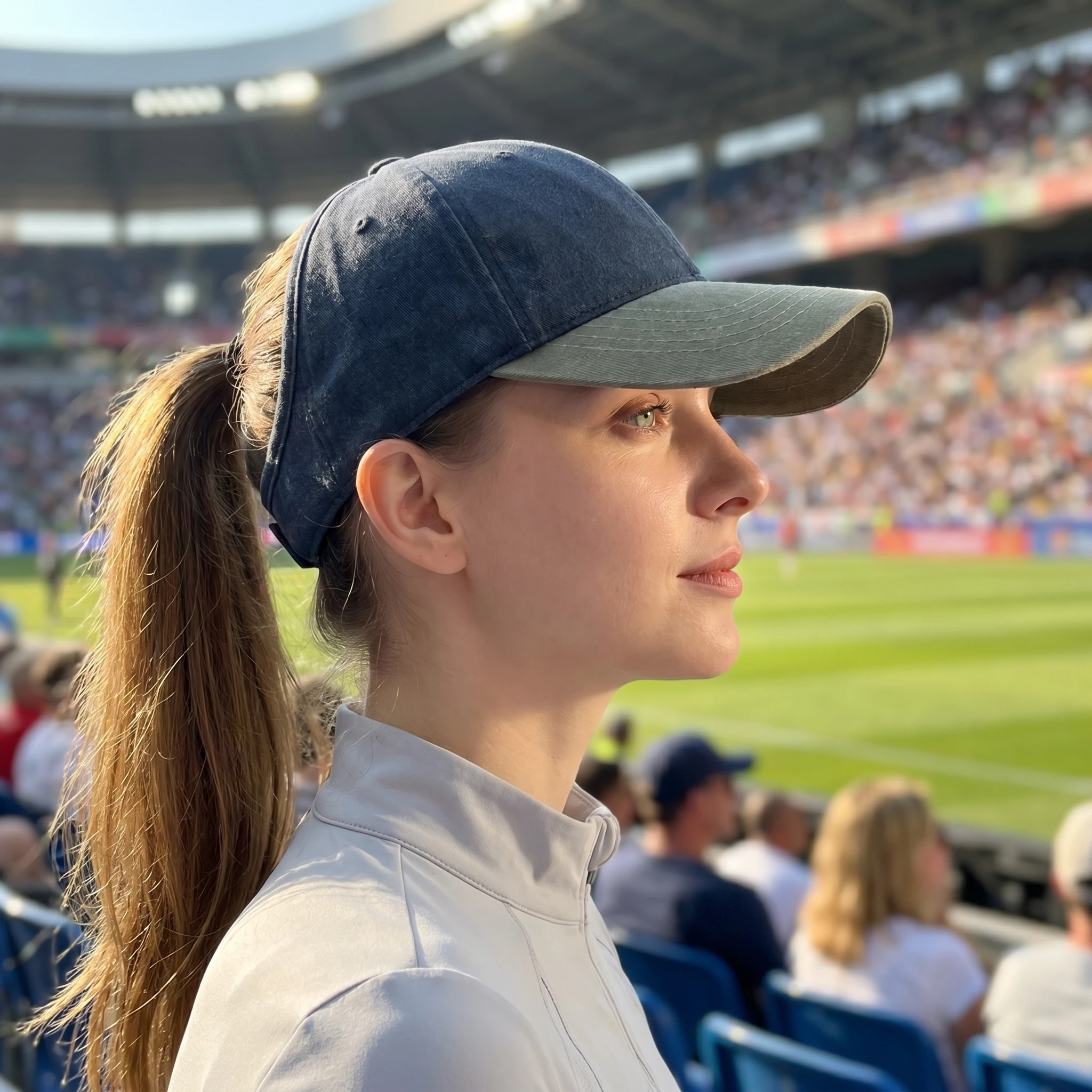 Summer Ponytail Baseball Cap for Women UV Protection Sun Hats washed Cotton Hollow Back High Ponytail Hat Messy Bun Sports Hats