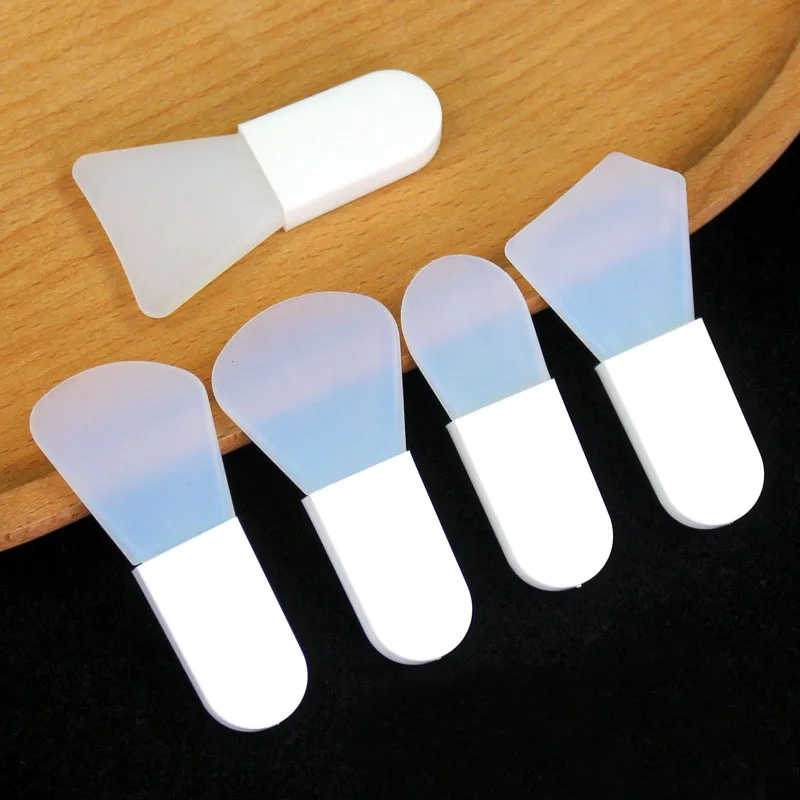 5 PC ซิลิโคน Face Mask แปรงบํารุงผิวหน้าแบบพกพา DIY ครีมโคลนผสมแปรงหน้ากากแต่งหน้าเครื่องมือความงาม