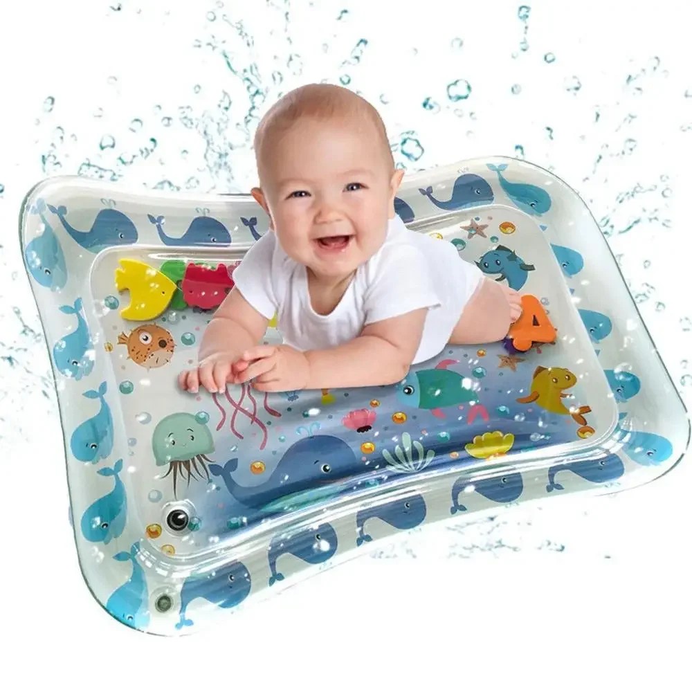 Polymère de jeu d'eau gonflable pour enfants, tapis de jeu d'été, jouet de piscine de plage, 70cm