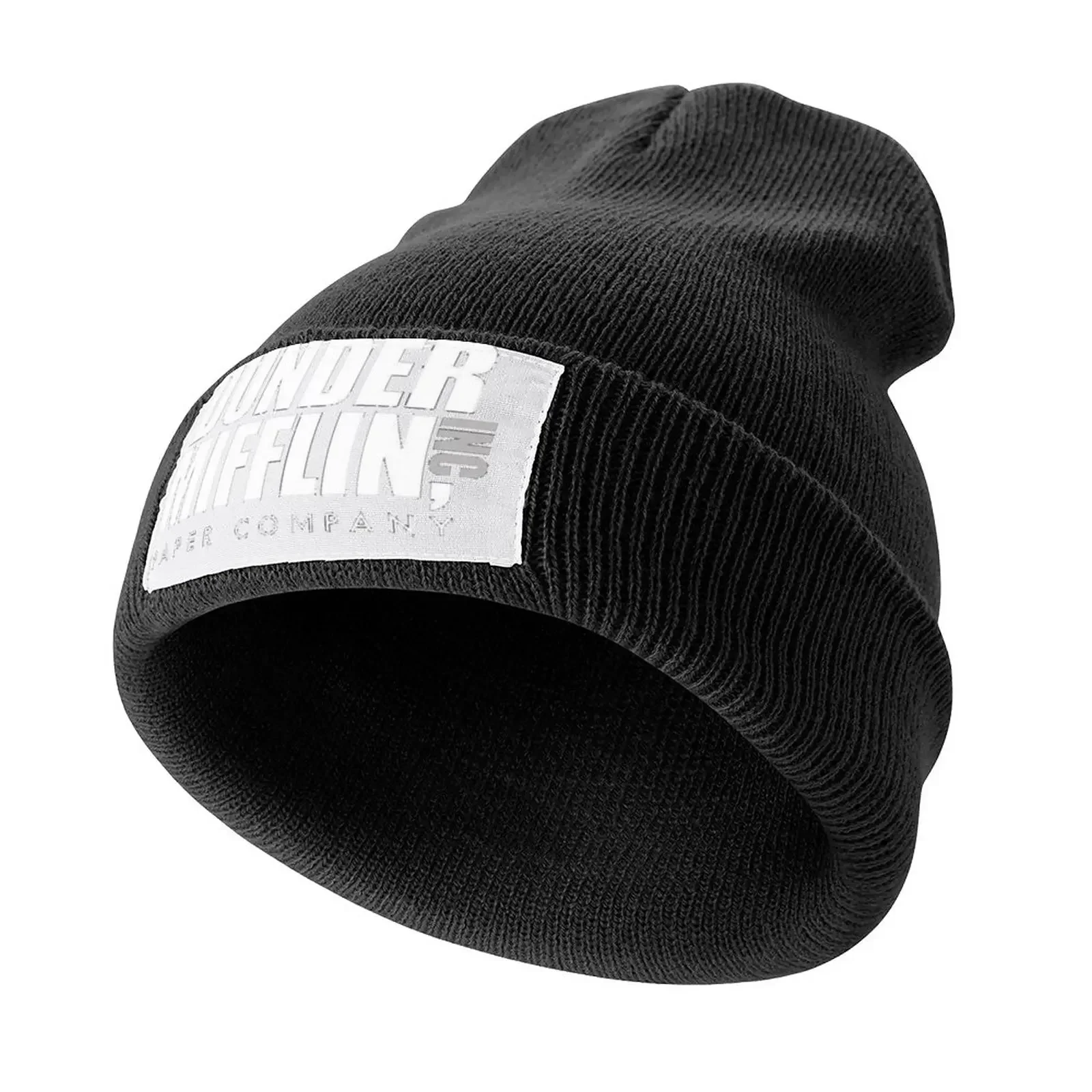 Dunder Mifflin Knitted Hat Luxury Man Hat Icon fashionable Elegant Women's Hats Men's