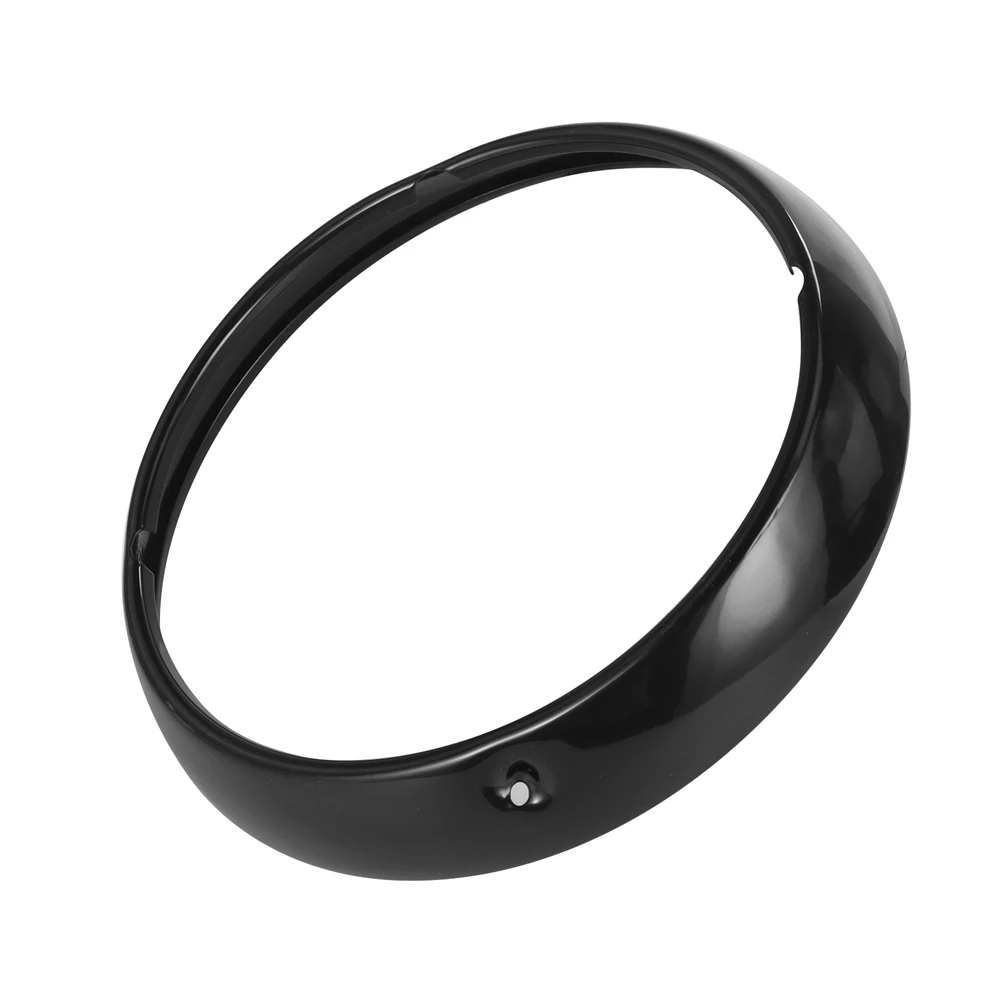 7" Motorcycle Headlight Trim Ring Cover For Harley Touring Road King Electra Tri Glide CAO Chrome