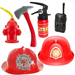 Children Firefighter Fireman Cosplay Toys Kids Birthday Gift Child Toys for Boys Girls Christmas Gifts