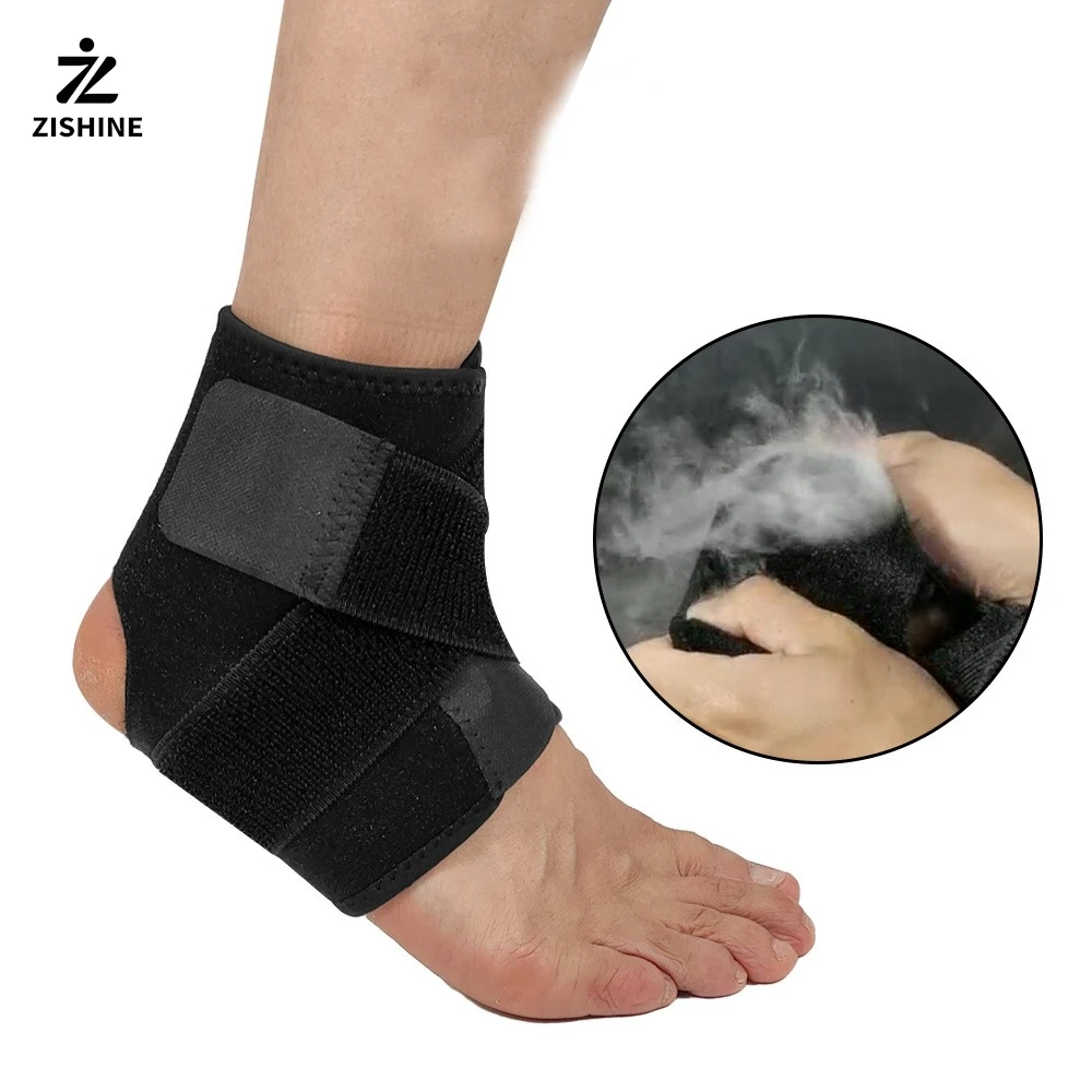 

A pair Sport Ankle Support Strap Outdoor Basketball Fitness Mountain Climbing Anti-Twist Compression Breathable Ankle Bracelet