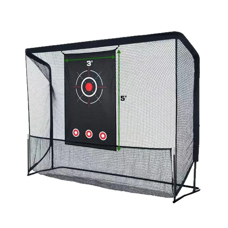 Practice net with target cloth, indoor and outdoor percussion net, foldable, portable