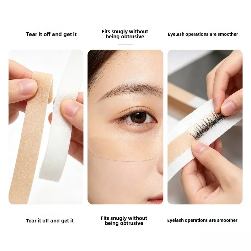 Eyelash Extension Lash Patch Tape Adhesive Non-woven False Eyelash Foam Sponge Tape Breathable Multi-purposeLashes Accessories